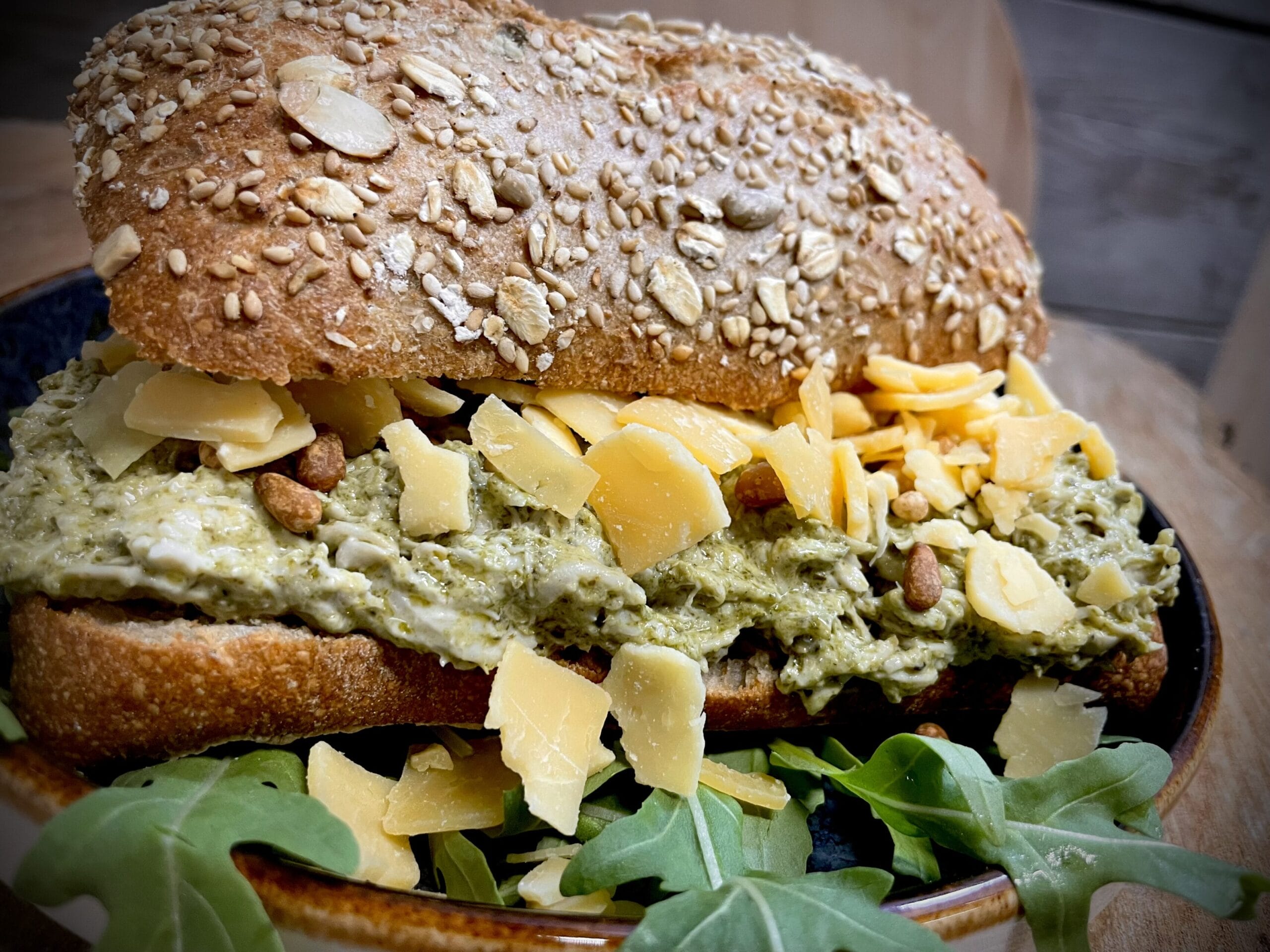 Broodje Kip Pesto