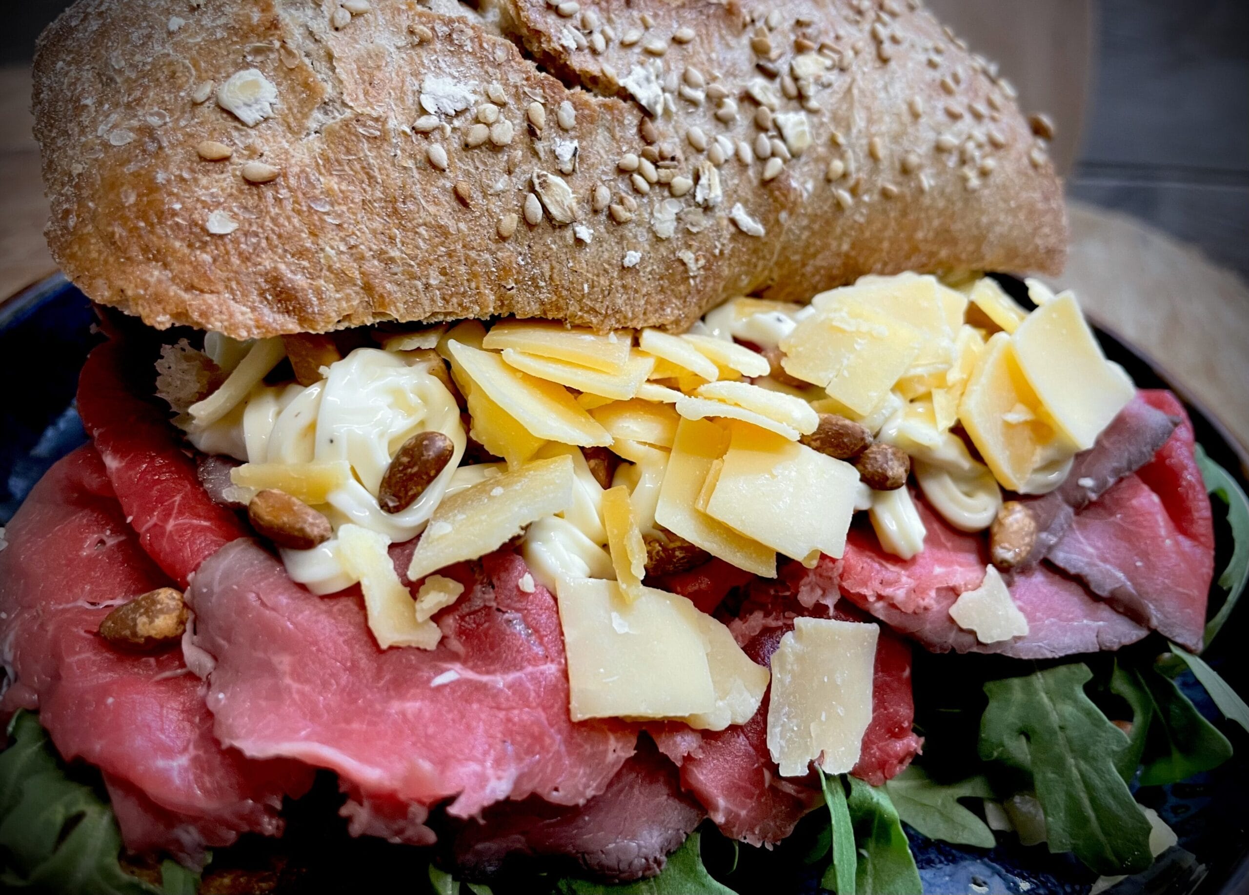 Broodje Truffel carpaccio