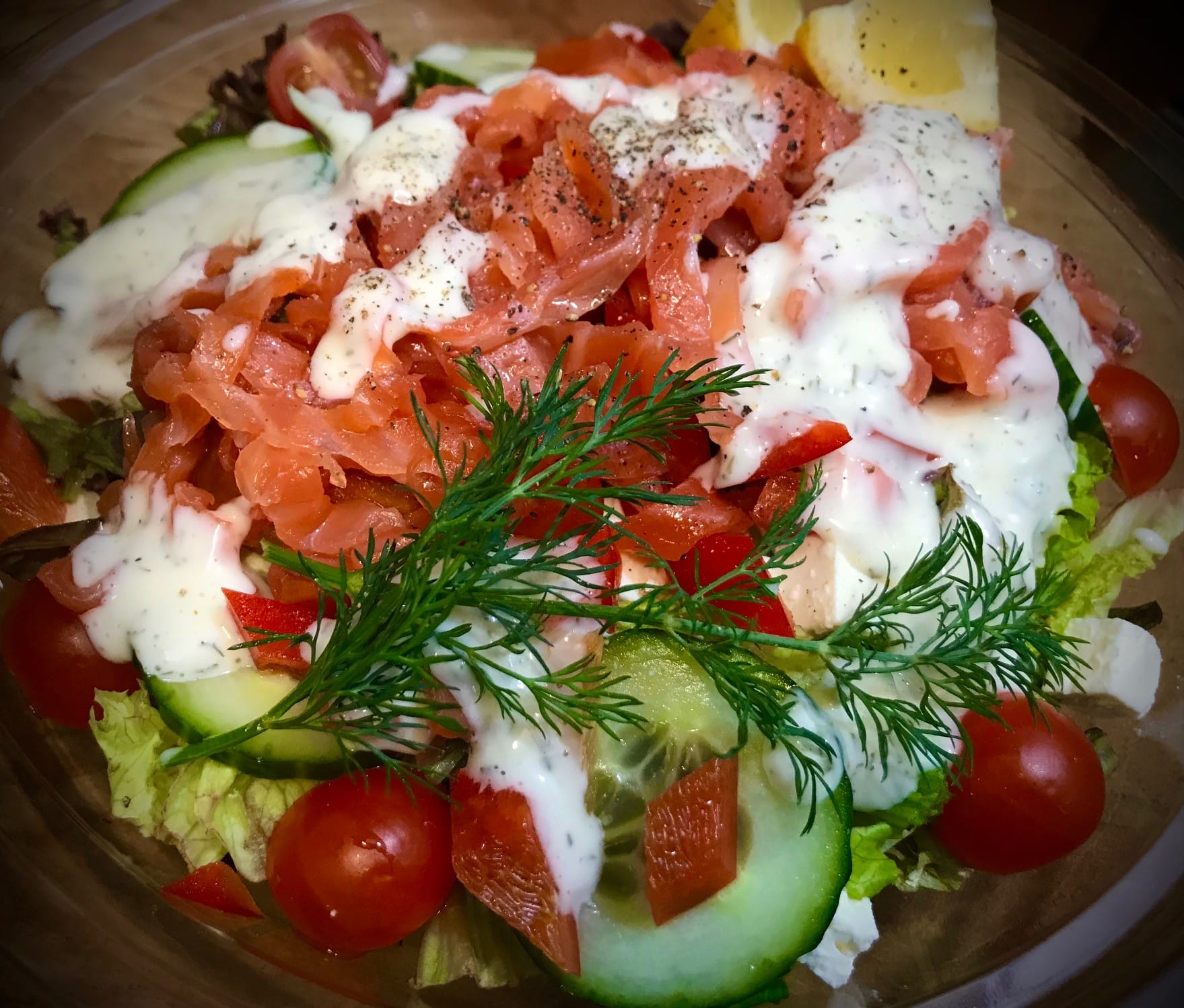 Salade Gerookte Zalm