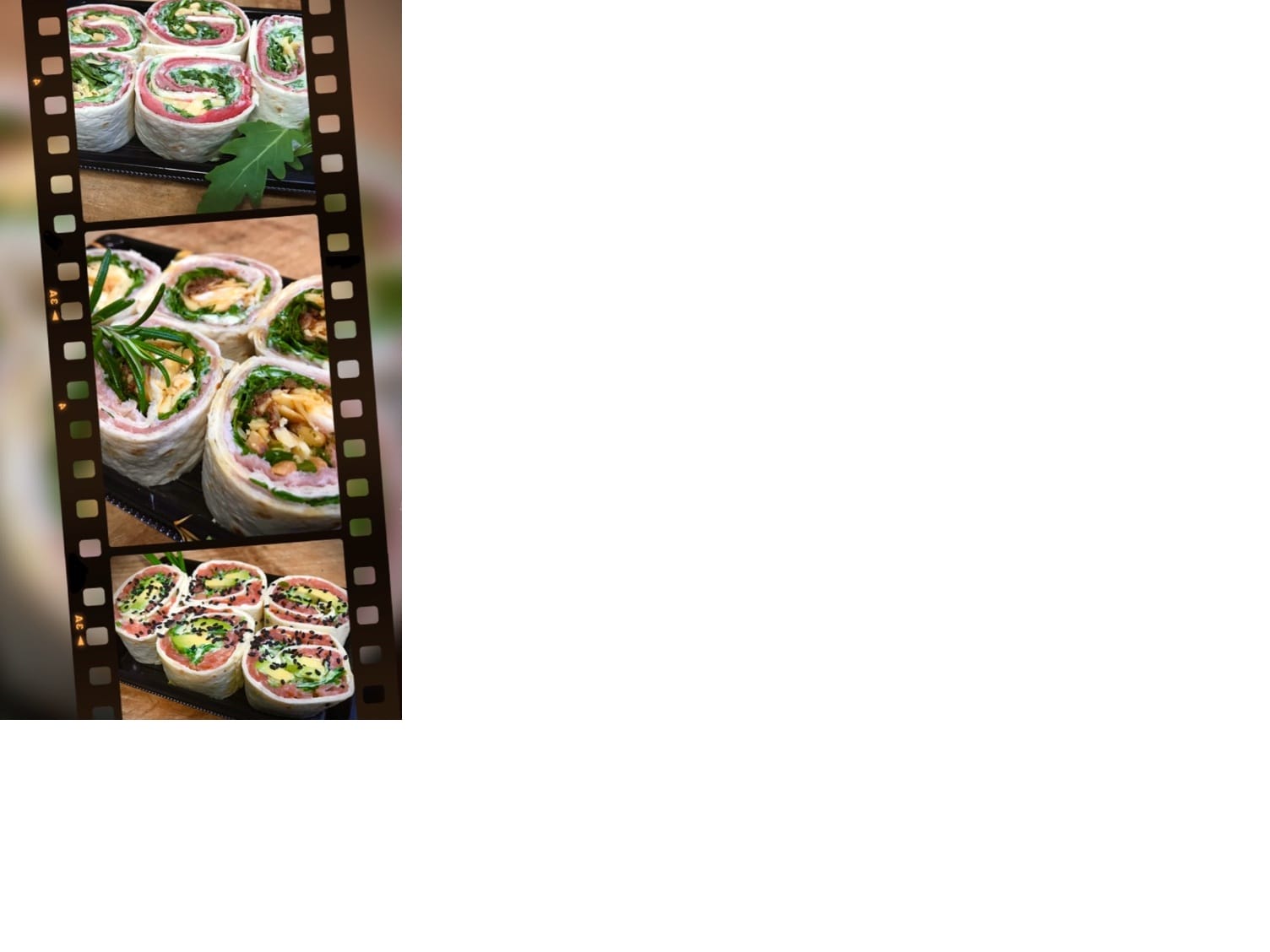 Carpaccio Pesto Wraps (5st)