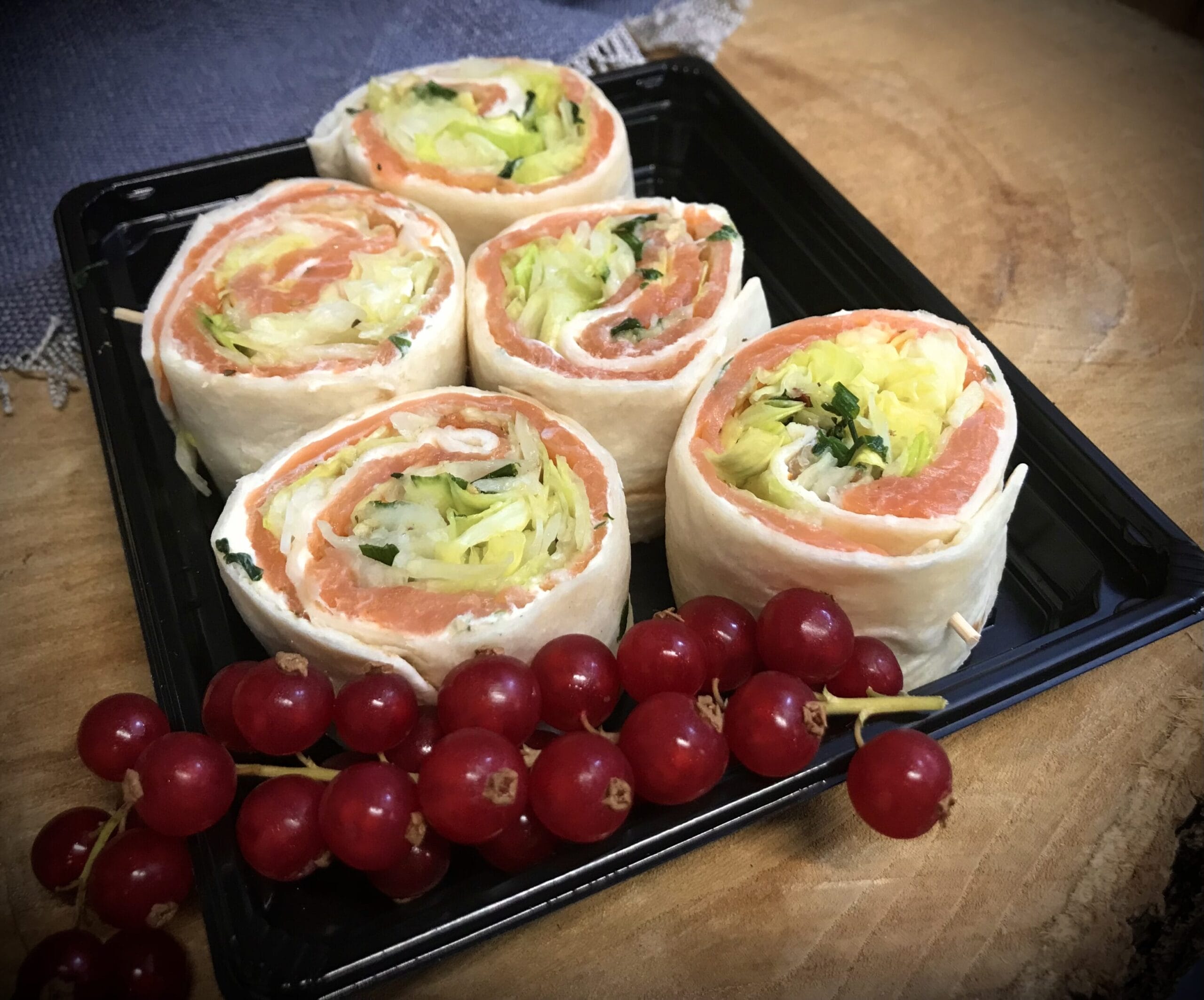 Zalm Wraps (5st)